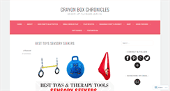 Desktop Screenshot of crayonboxchronicles.com